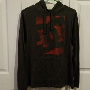 DC long sleeve hooded t